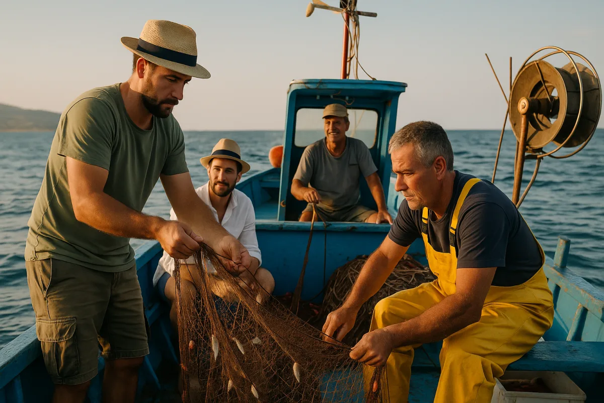 Esperienze di pesca turismo in Puglia: sali a bordo con i pescatori locali per un'avventura unica
