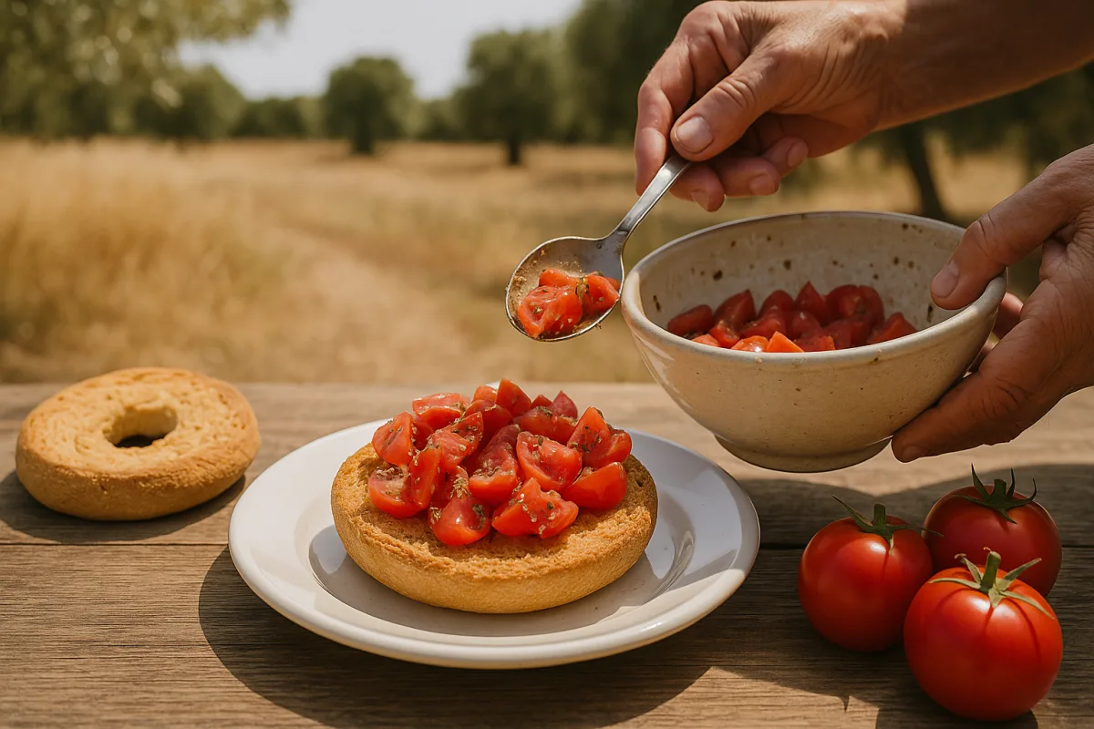 Frisa e pomodoro: perché in Puglia è il pranzo ufficiale della canicola