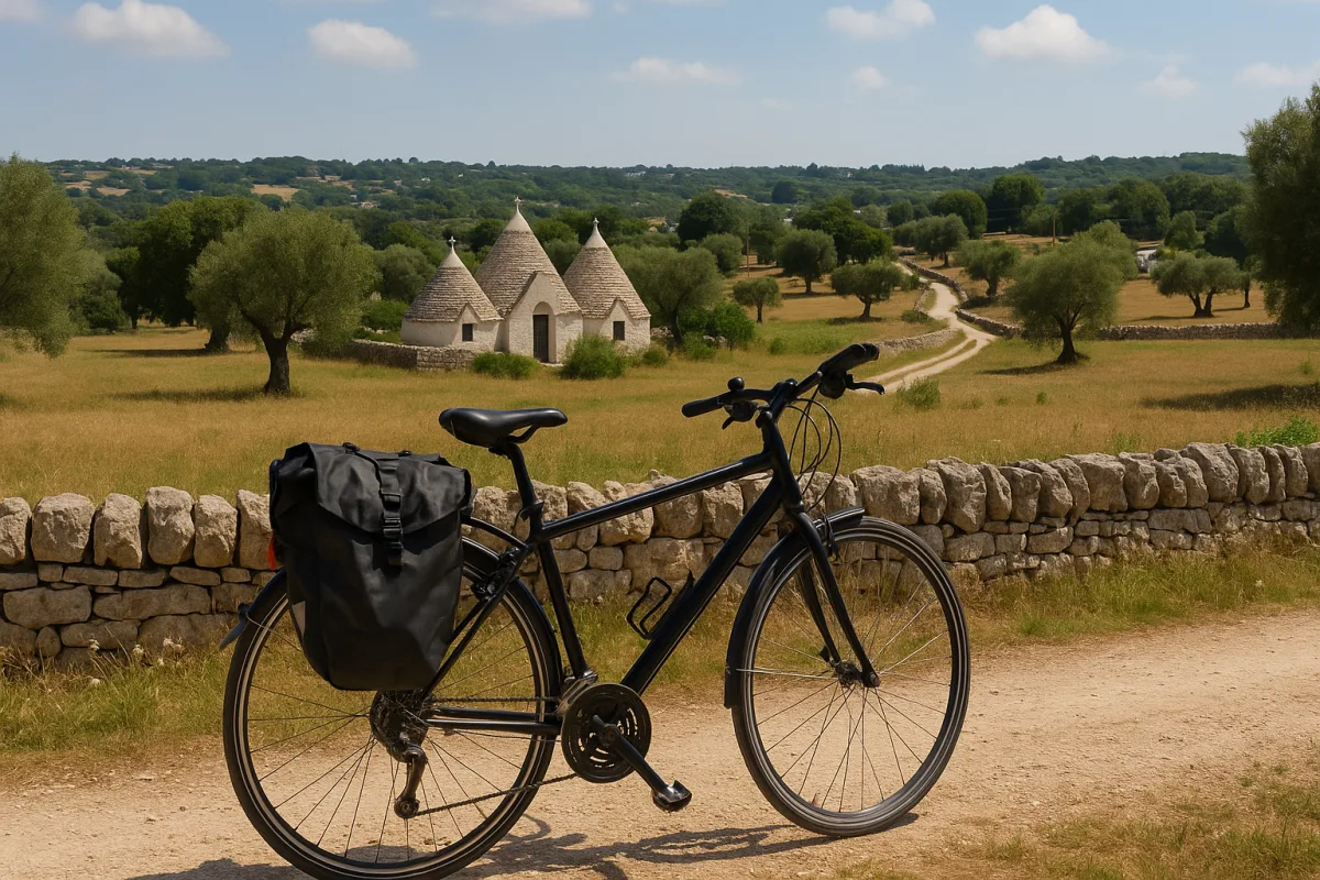 Noleggiare una bici in Valle d’Itria conviene davvero? Le tappe migliori e consigli pratici