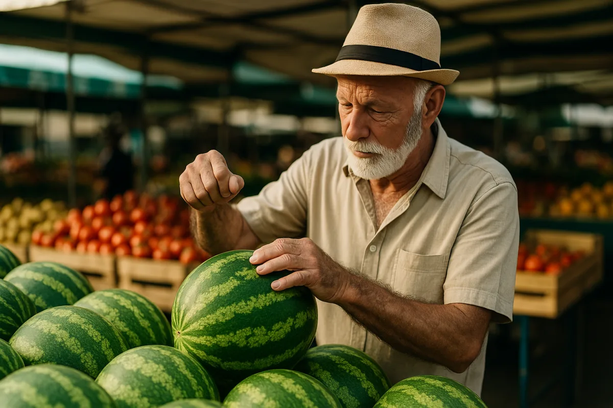 L'anguria "battuta" al mercato: il metodo pugliese per sceglierla funziona davvero?