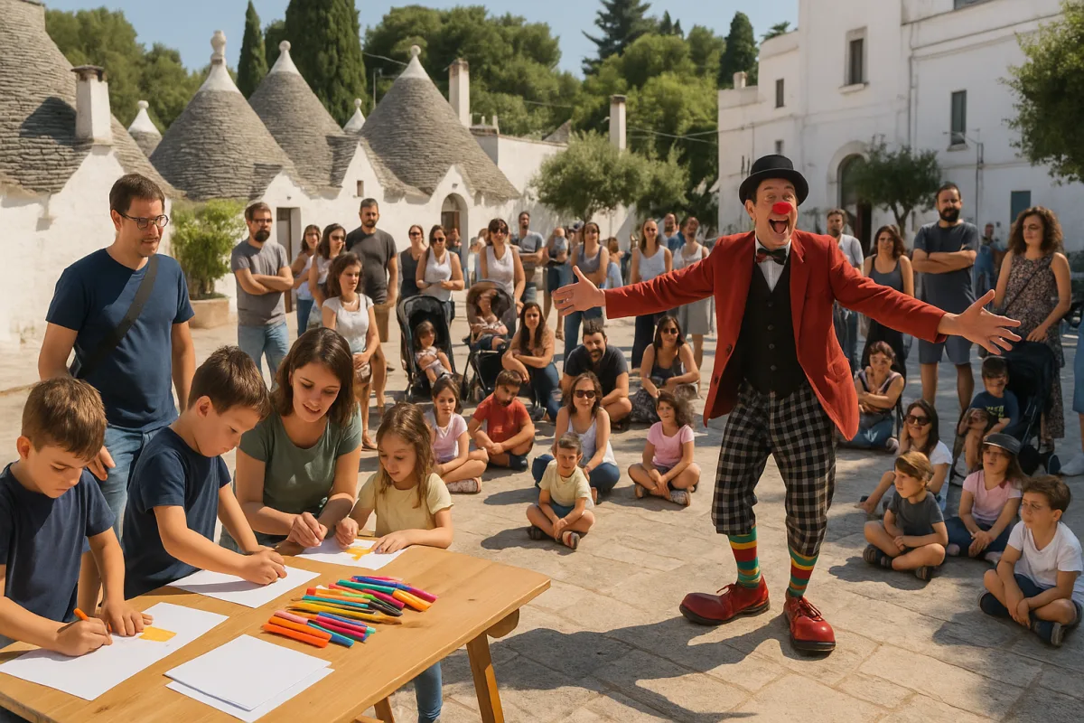 Eventi dedicati alle famiglie in Puglia: laboratori e spettacoli che fanno divertire grandi e piccoli