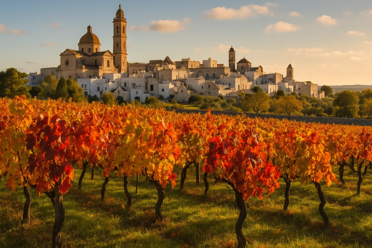 Le migliori destinazioni pugliesi per un viaggio in autunno: colori, sagre e relax tra i vigneti