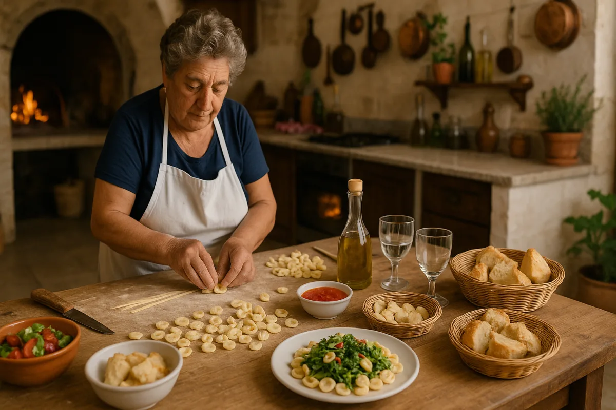 Le migliori esperienze di cucina tradizionale pugliese: dove prenotare e cosa aspettarsi