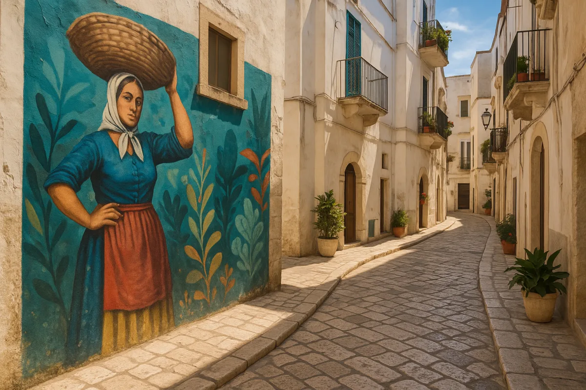 Tour tra i murales pugliesi meno pubblicizzati: percorsi cittadini che ti sorprendono a ogni angolo