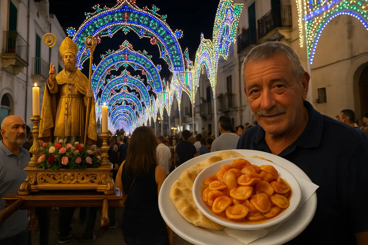 Come vivere una vera festa patronale pugliese? Il rito, i piatti tipici e i consigli dei residenti