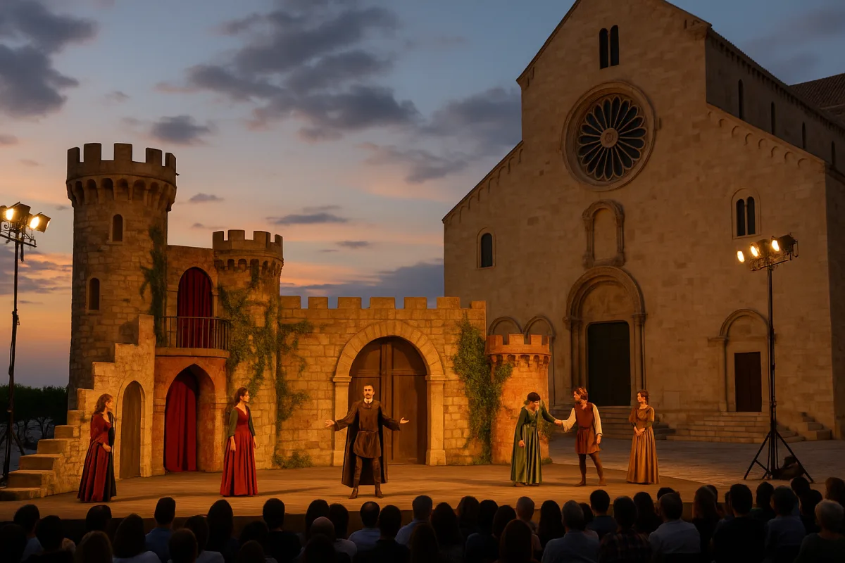 Festival teatrali in Puglia: scenografie suggestive e spettacoli all'aperto da non perdere