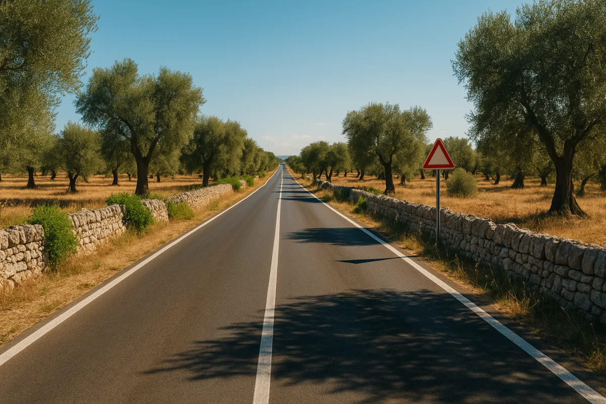 Strade della Puglia d'estate: i tratti più a rischio e come guidare in sicurezza