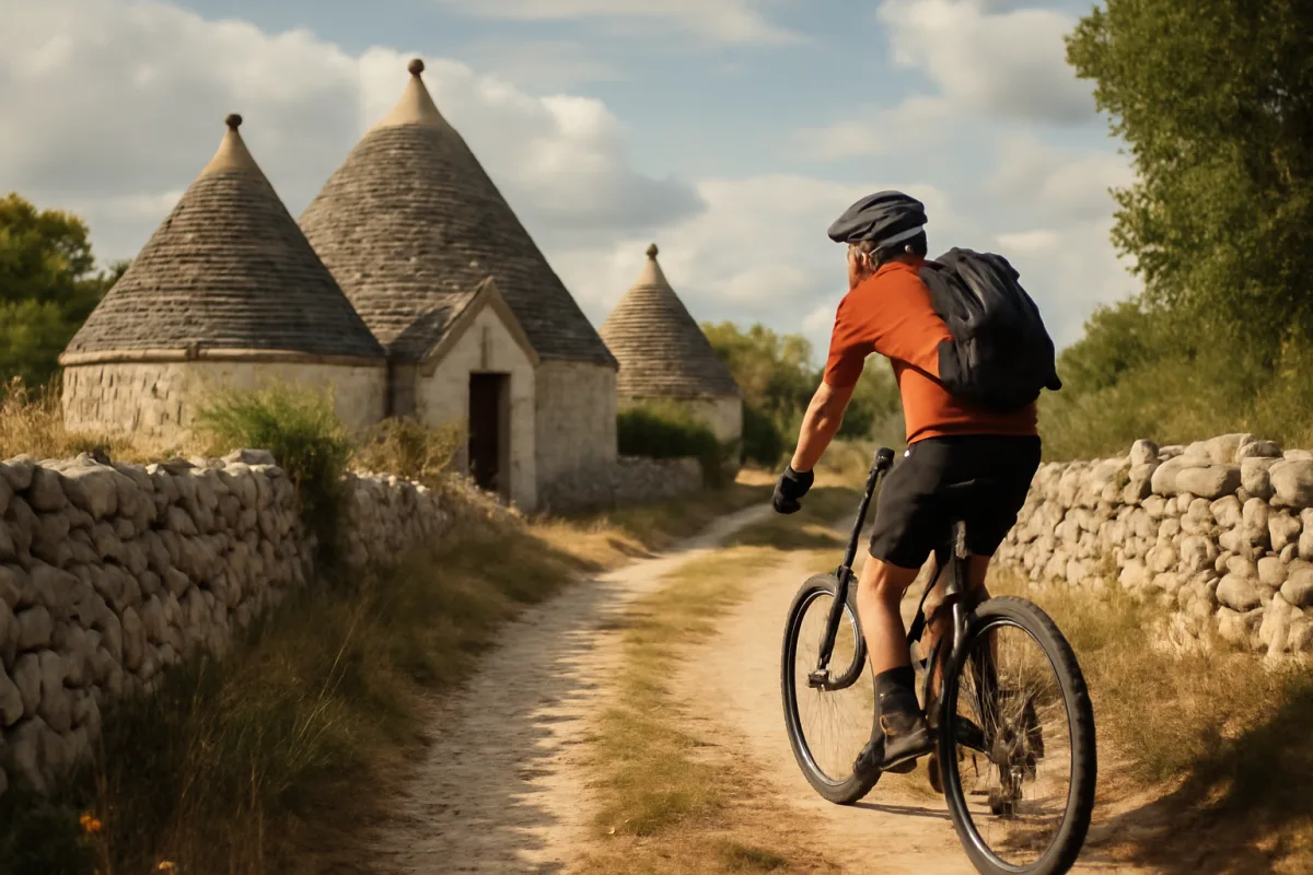 Percorsi in bici tra i trulli: le strade che nessuna mappa segnala