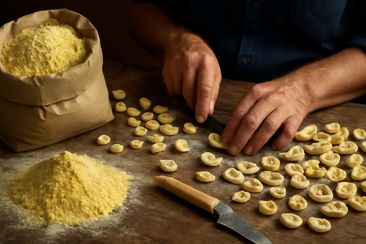Farina per orecchiette fatte a mano: quella giusta cambia tutto