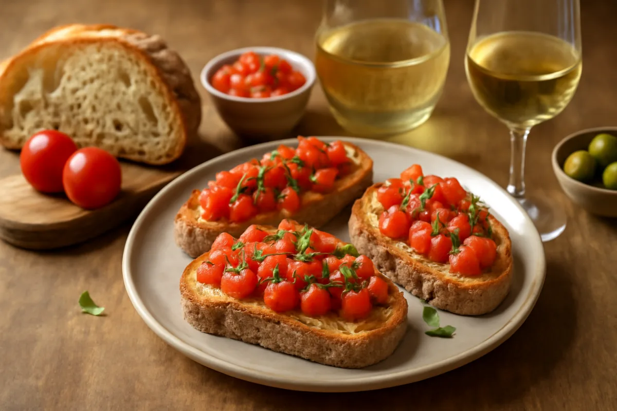 Bruschette pugliesi per aperitivo: il pane giusto che cambia tutto