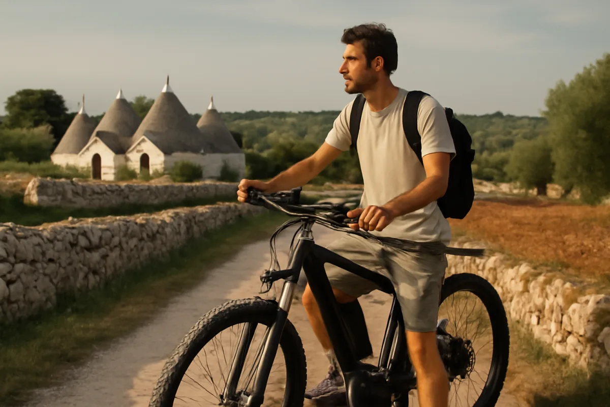 Bici elettrica in Valle d'Itria: quando è la scelta che cambia tutto il giro