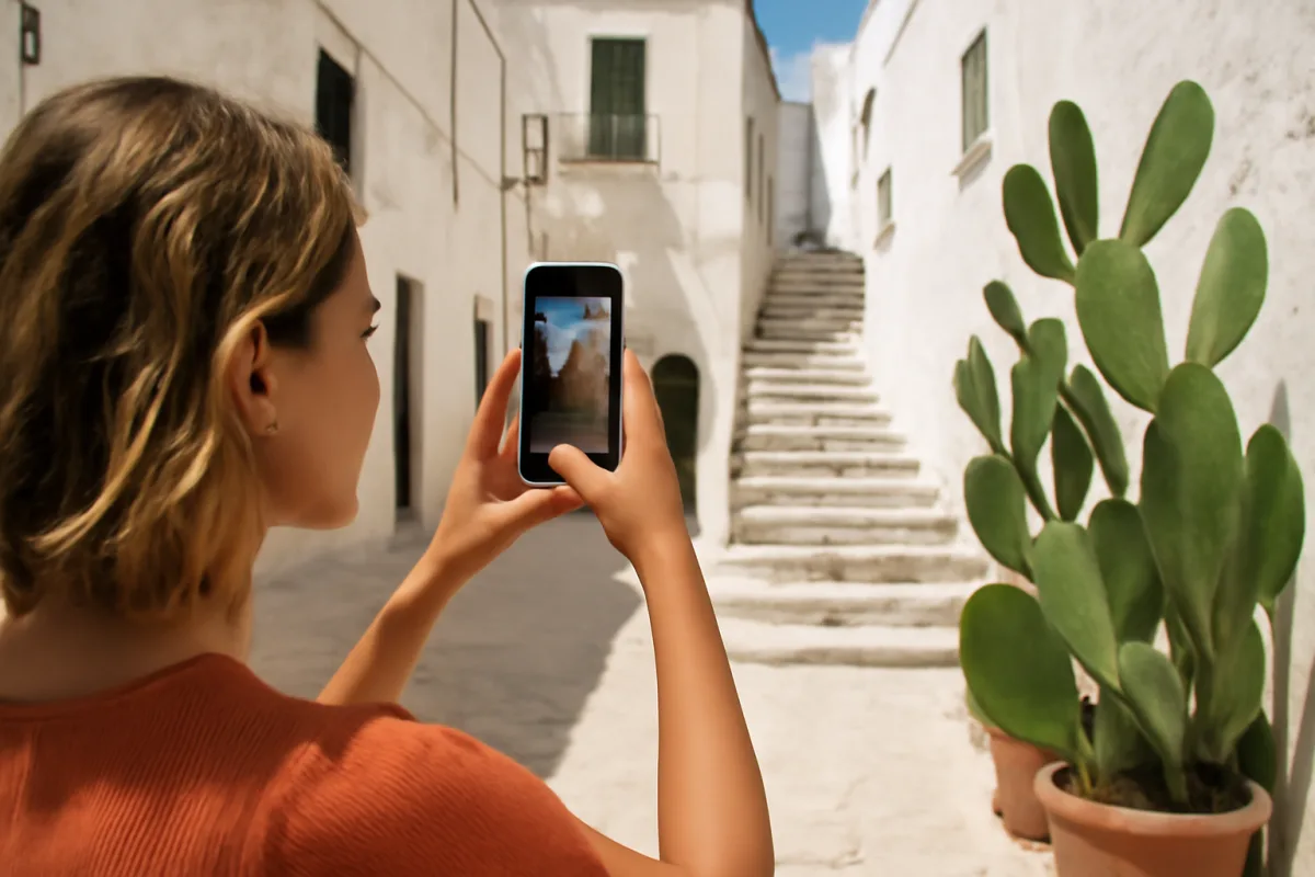 Foto a Ostuni con lo smartphone: gli angoli che evitano le solite inquadrature