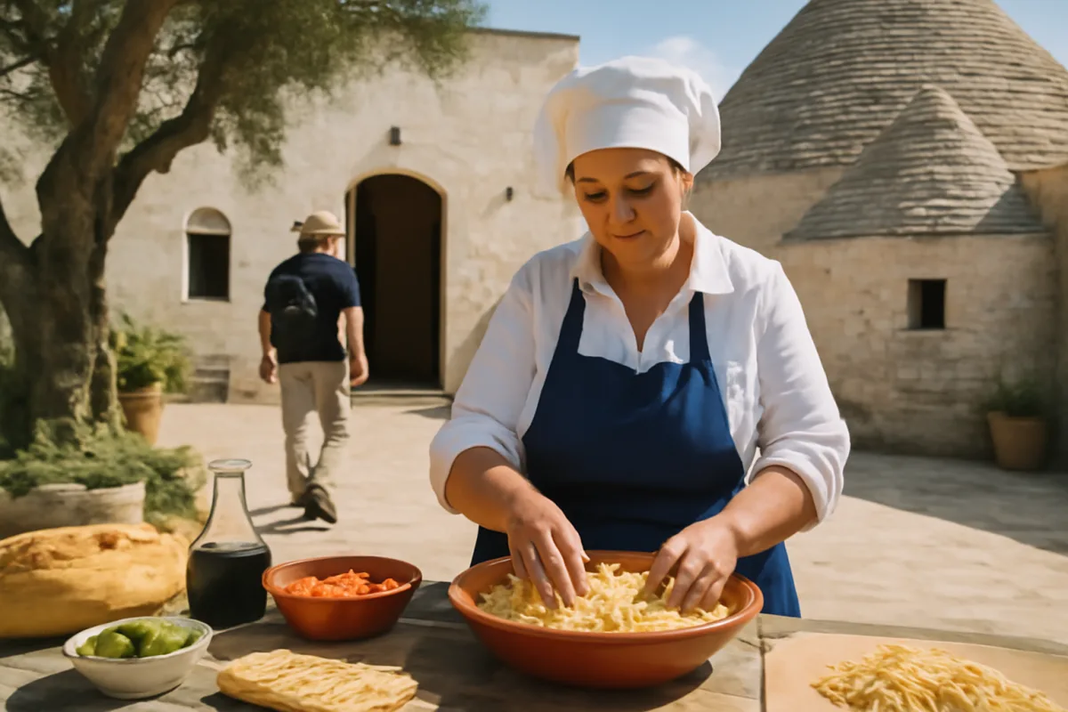 Masserie con cucina tradizionale in Puglia: cosa include davvero la visita