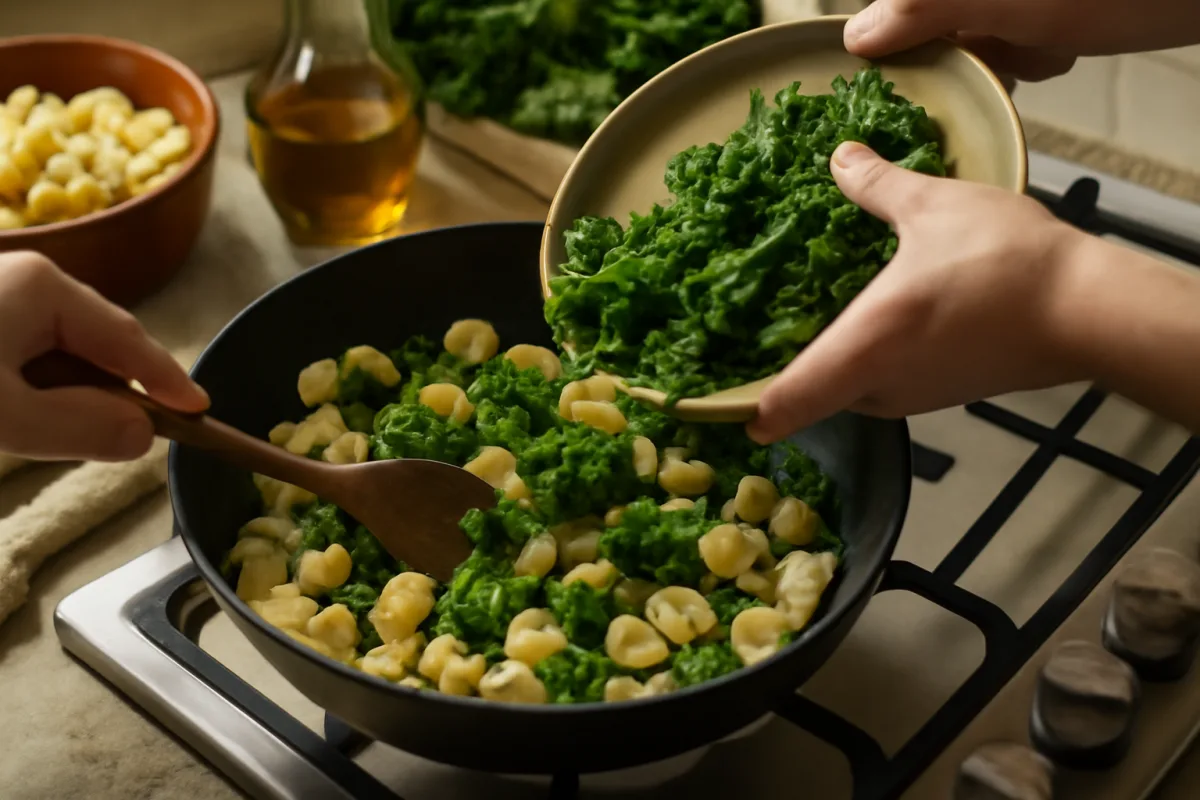 Orecchiette alle cime di rapa: il passaggio che quasi tutti saltano