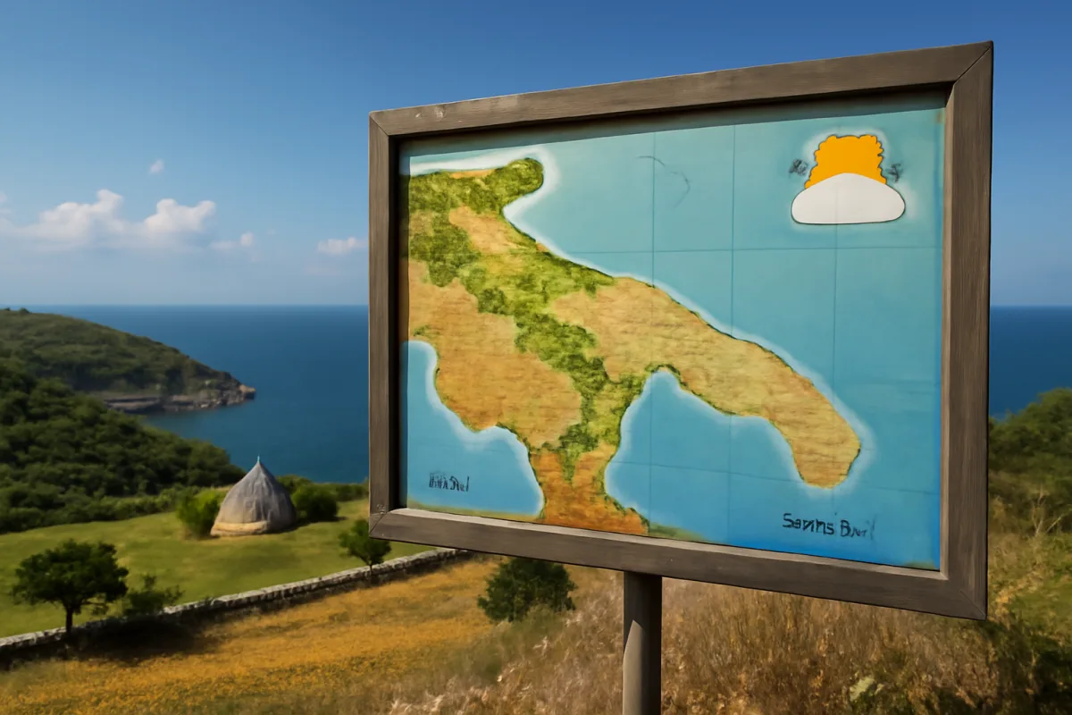 Clima in Puglia ad aprile: cosa cambia tra Gargano, Valle d'Itria e Salento