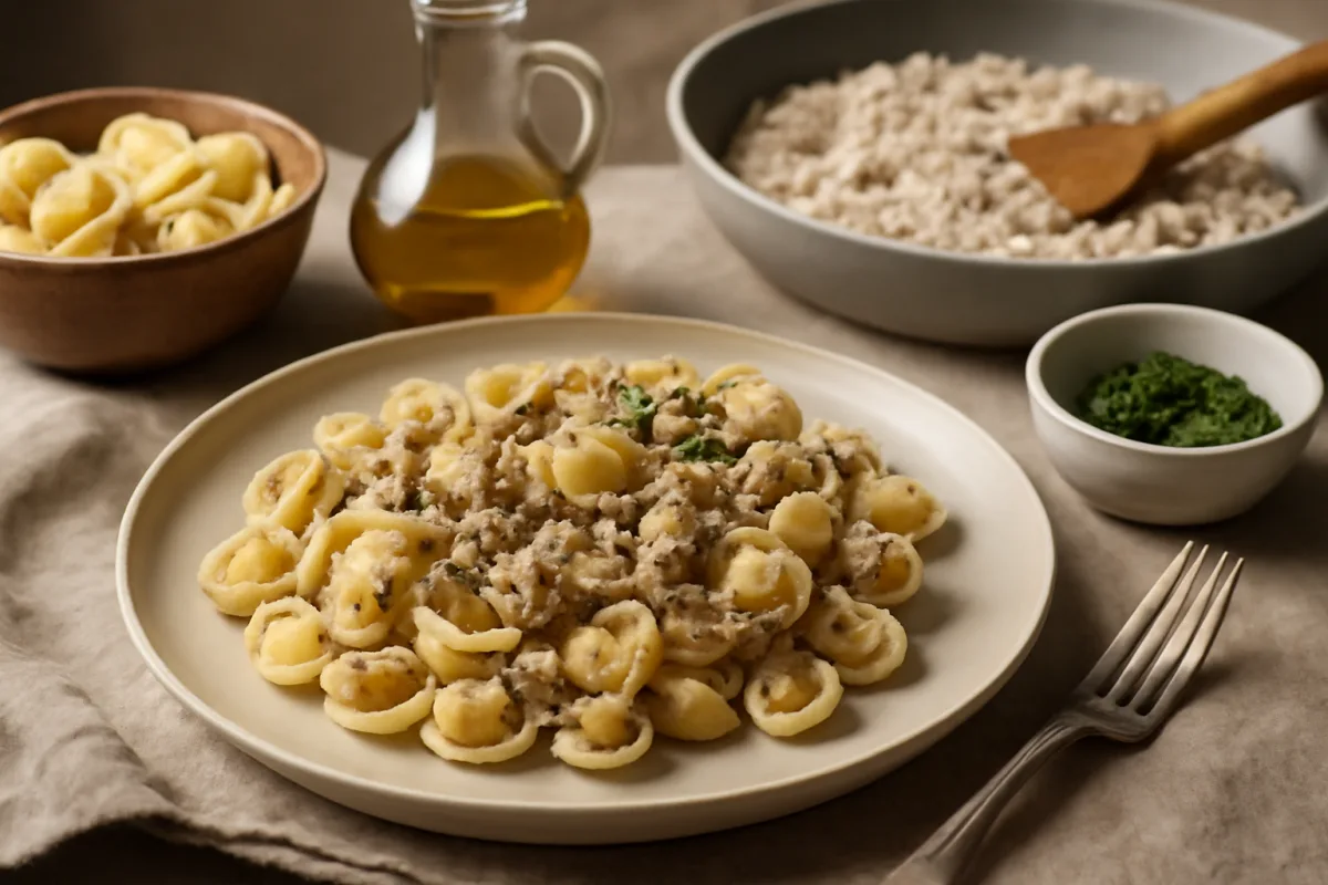 Orecchiette al ragù bianco: il dettaglio della ricetta originale che cambia tutto