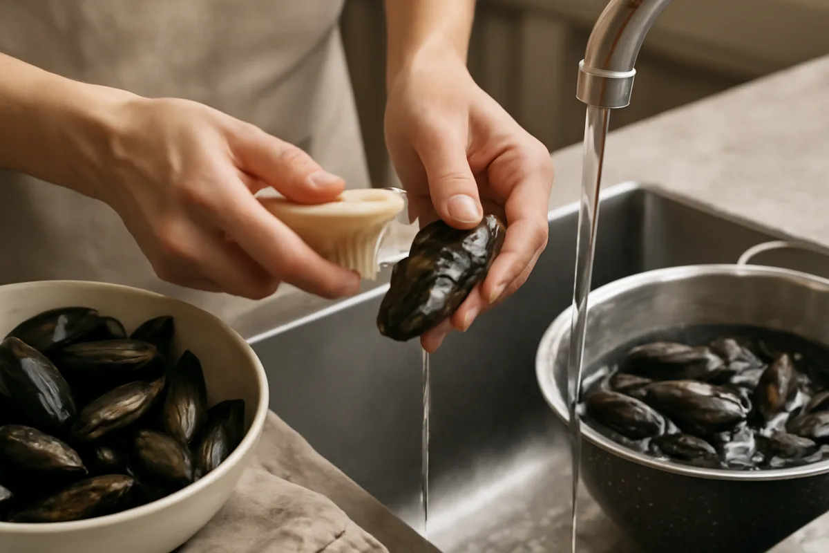 Come si puliscono le cozze fresche: il passaggio che molti saltano per fretta